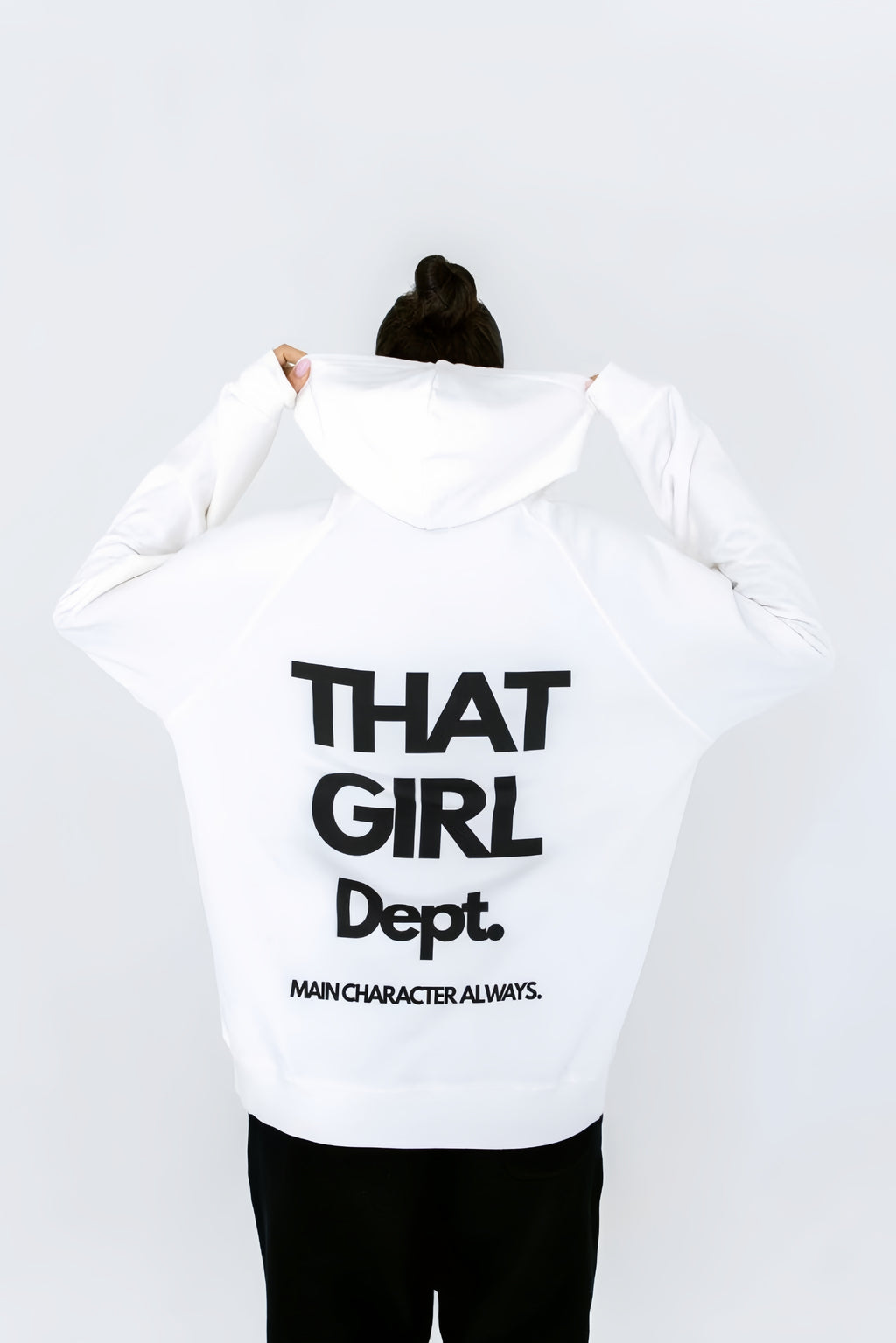 Main Character Always. Oversized Hoodie