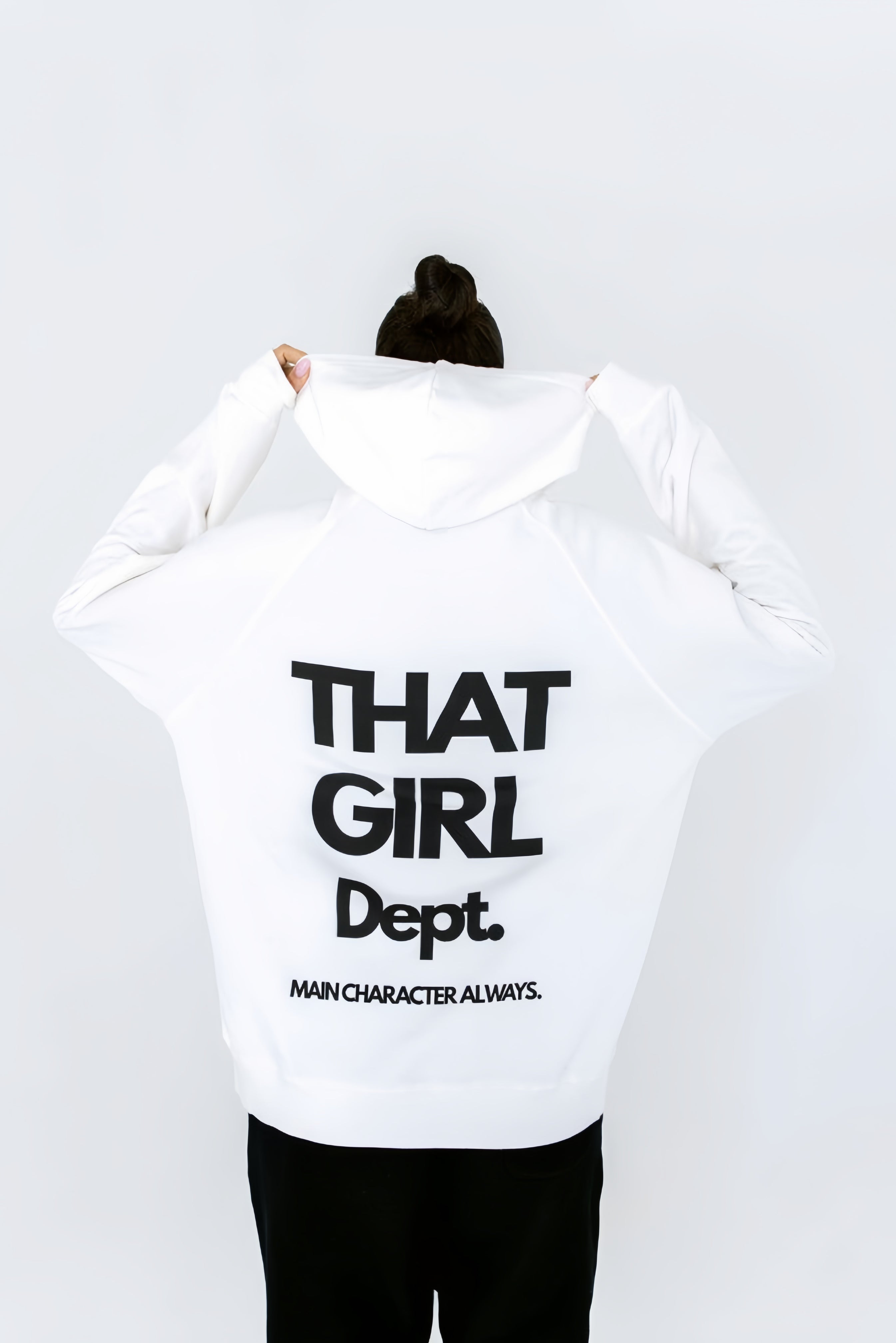 Main Character Always. Oversized Hoodie
