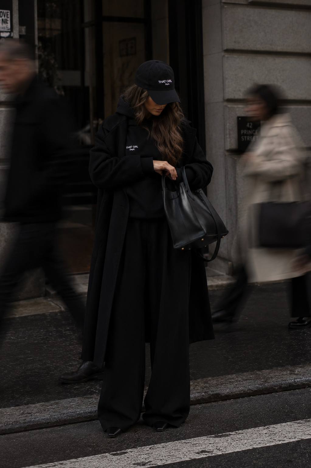 ECLIPSE BLACK HOODIE - Main Character. Always