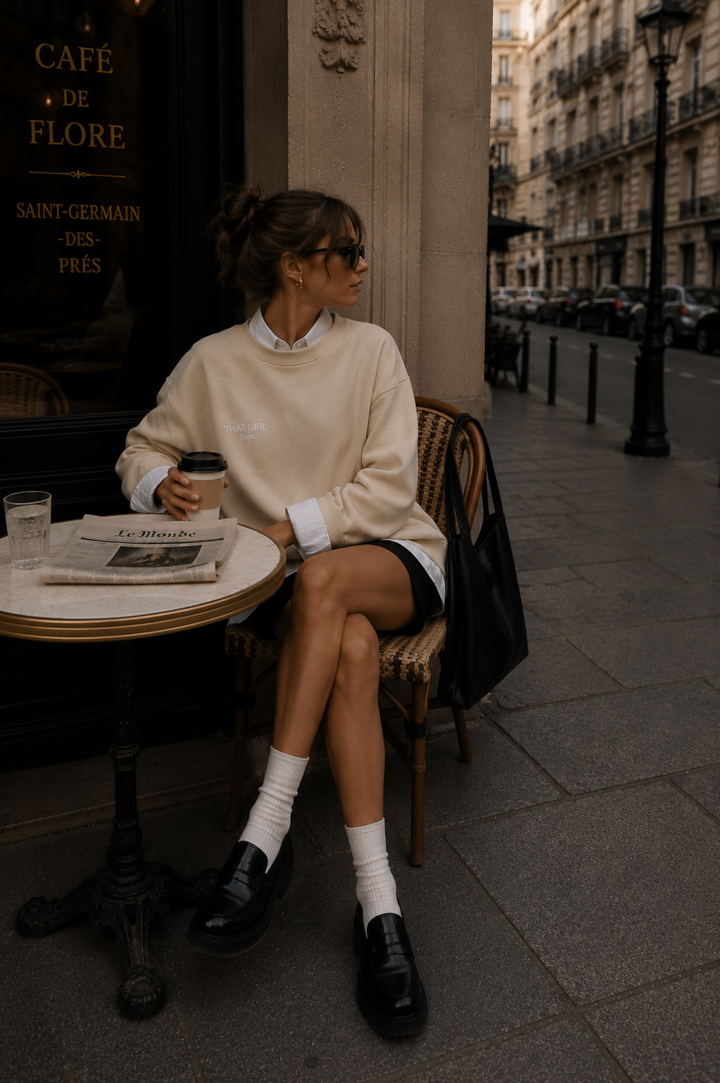 MOONSTONE BEIGE SWEATSHIRT  | Romanticize Your Chaos