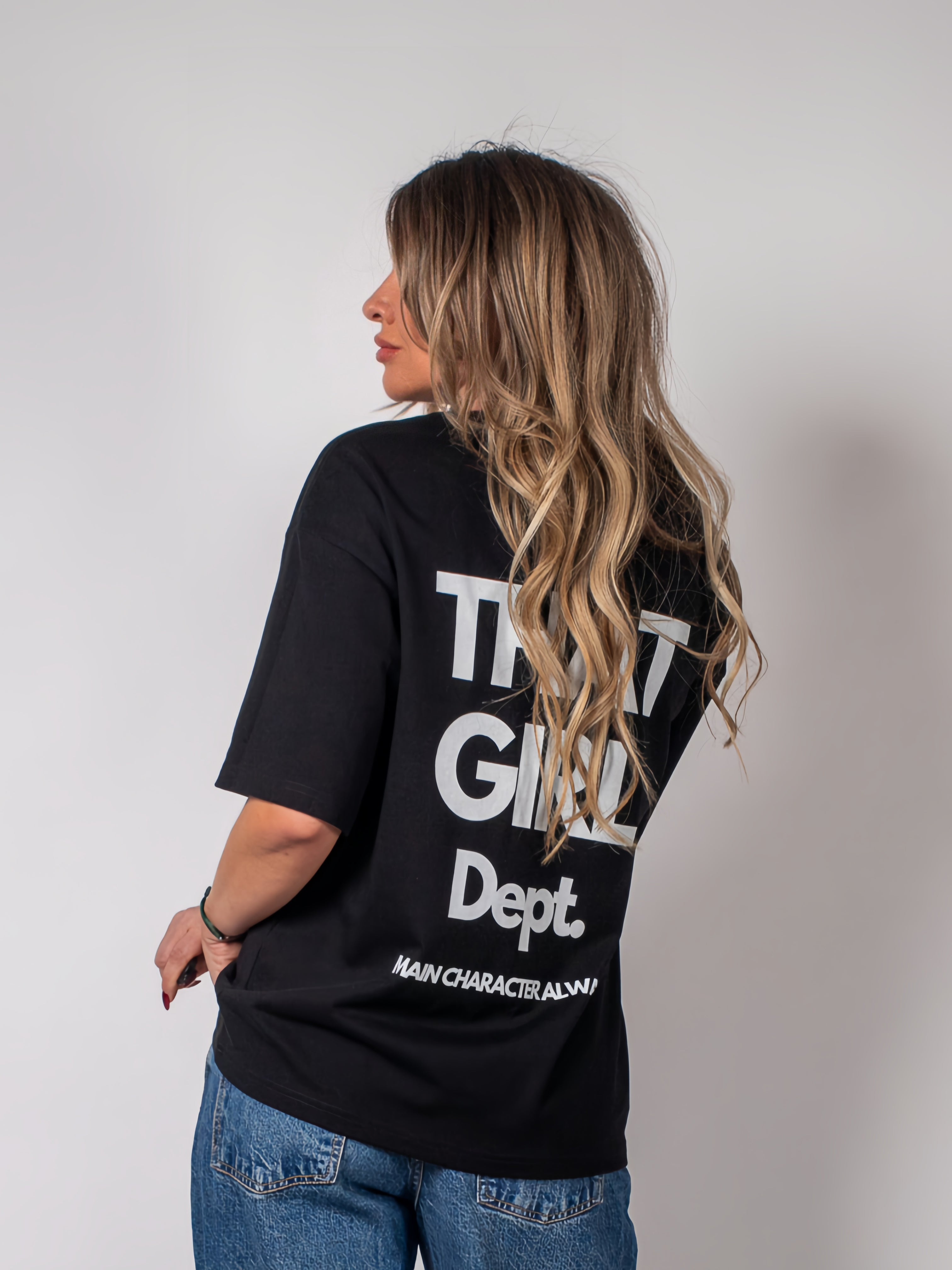 Main Character. Always. | Oversized Tee