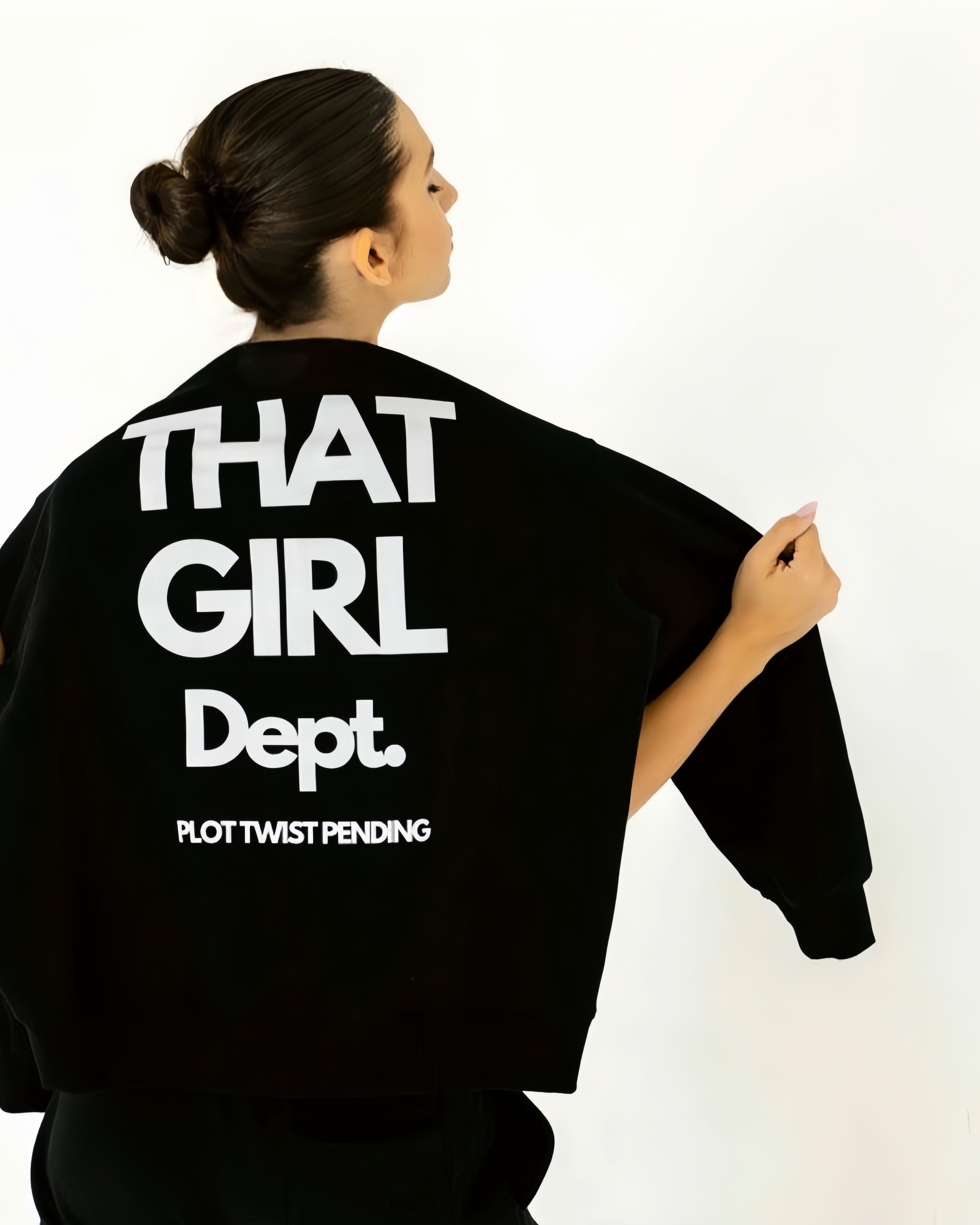 THAT GIRL DEPT. Plot Twist Pending | Sweatshirt
