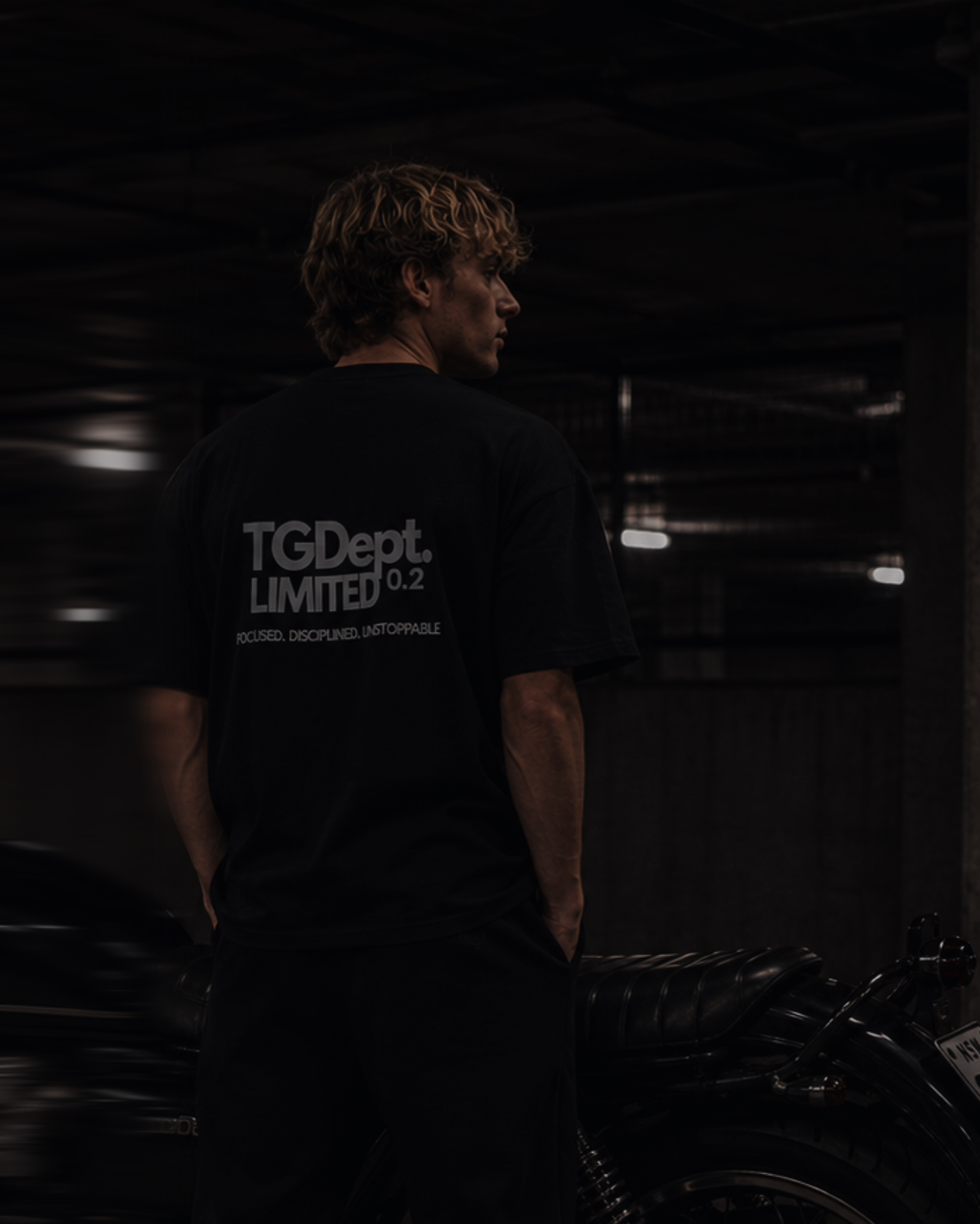 Eclipse Black - Oversized Tee