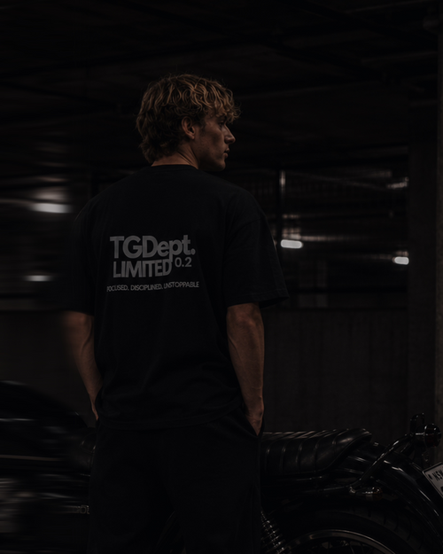 Eclipse Black - Oversized Tee
