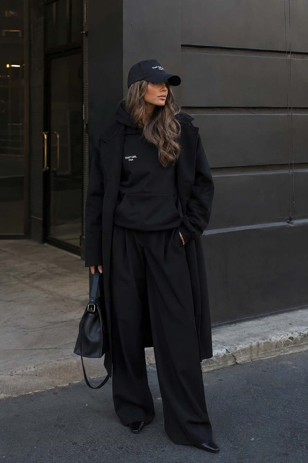 ECLIPSE BLACK HOODIE - Main Character. Always