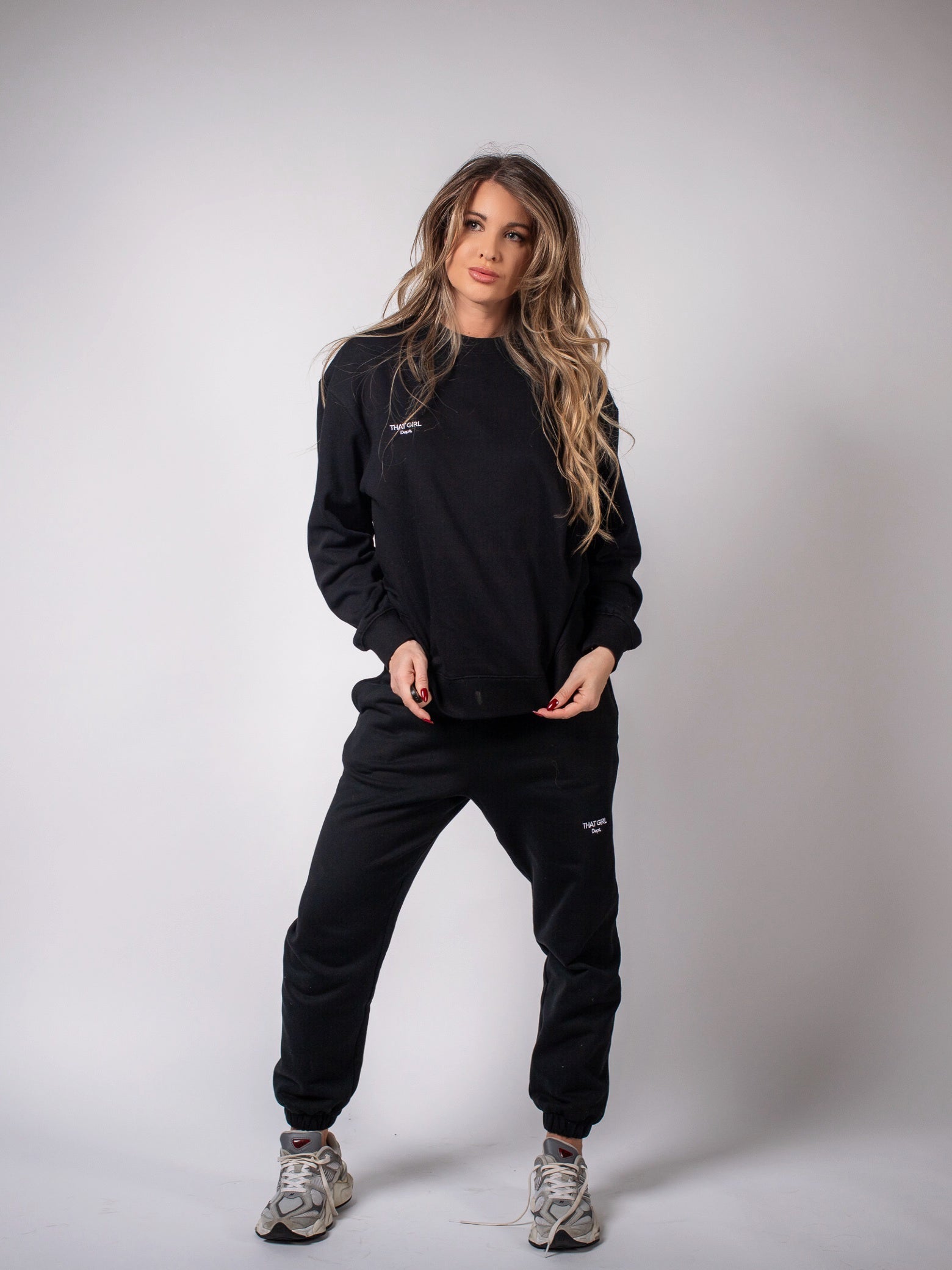 SWEATSHIRT SET - Eclipse Black