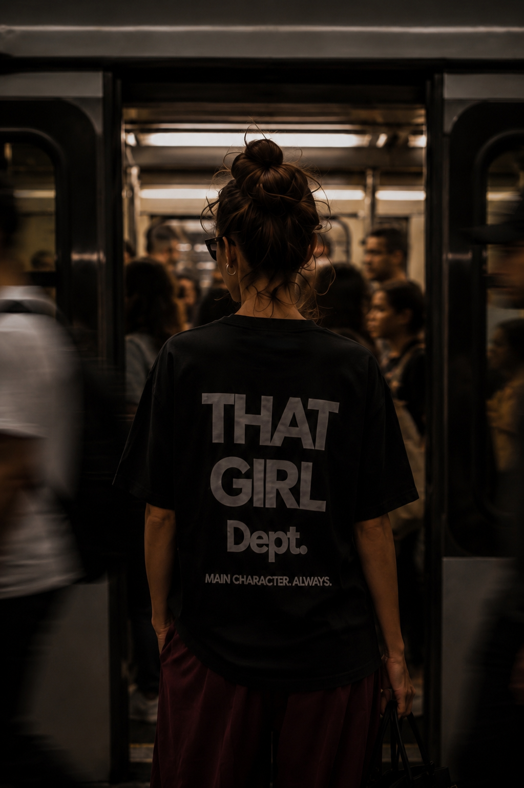 Oversized Tee | Main Character. Always.