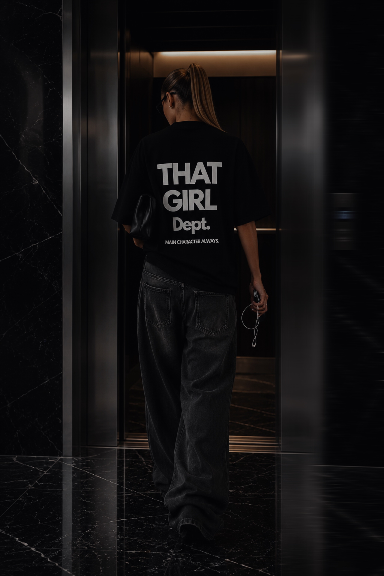 Oversized Tee | Main Character. Always.