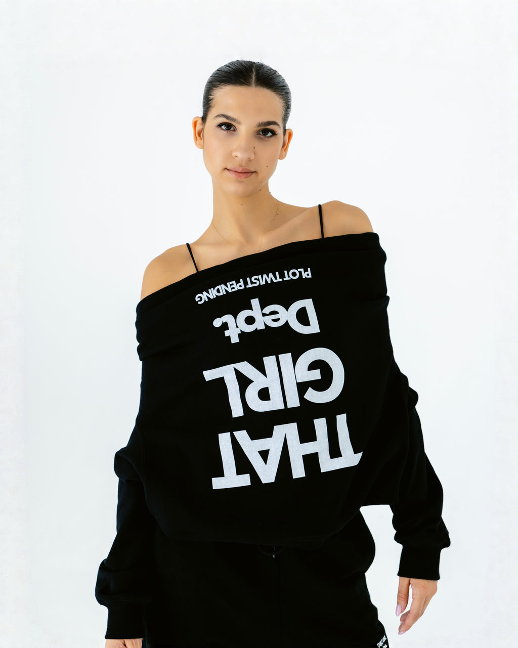 THAT GIRL DEPT. Plot Twist Pending | Sweatshirt