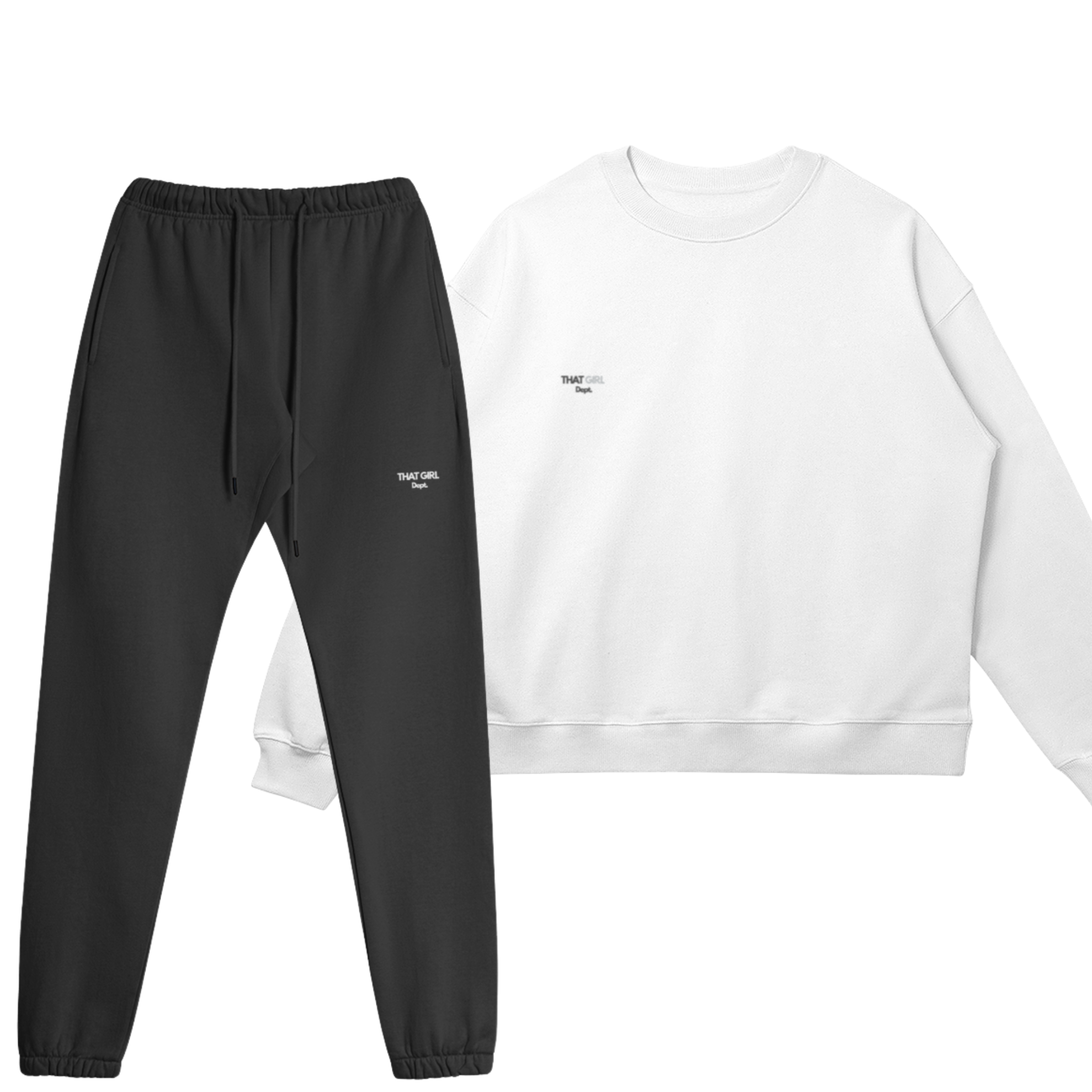 CREWNECK SET - SNOWDUST ECLIPSE