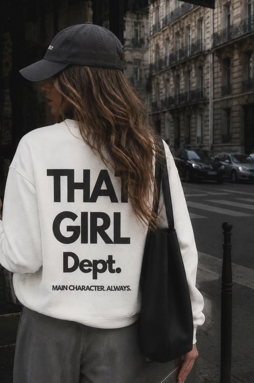 THAT GIRL DEPT. Main Character Always | Sweatshirt