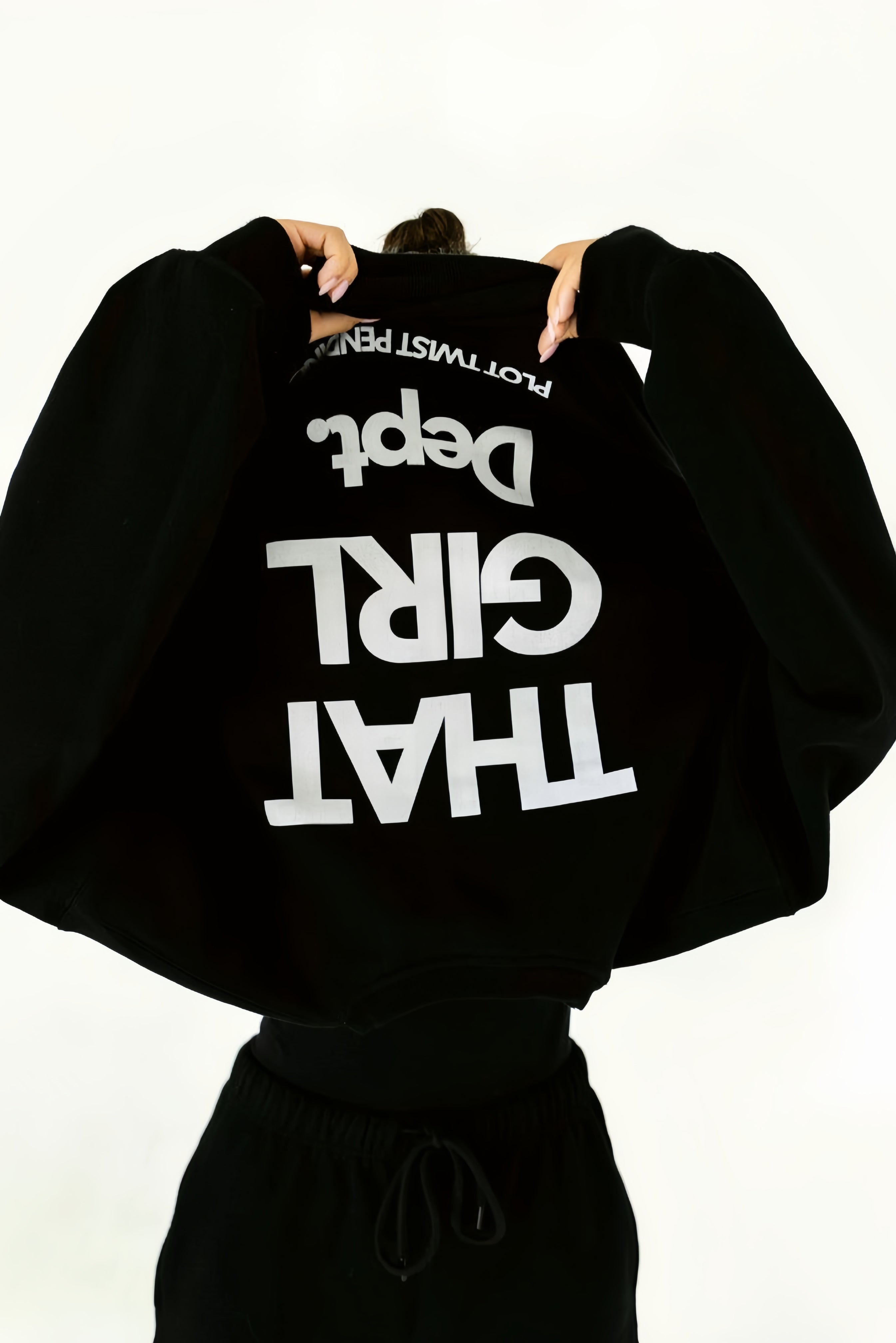 Plot Twist Pending  | Oversized Crewneck