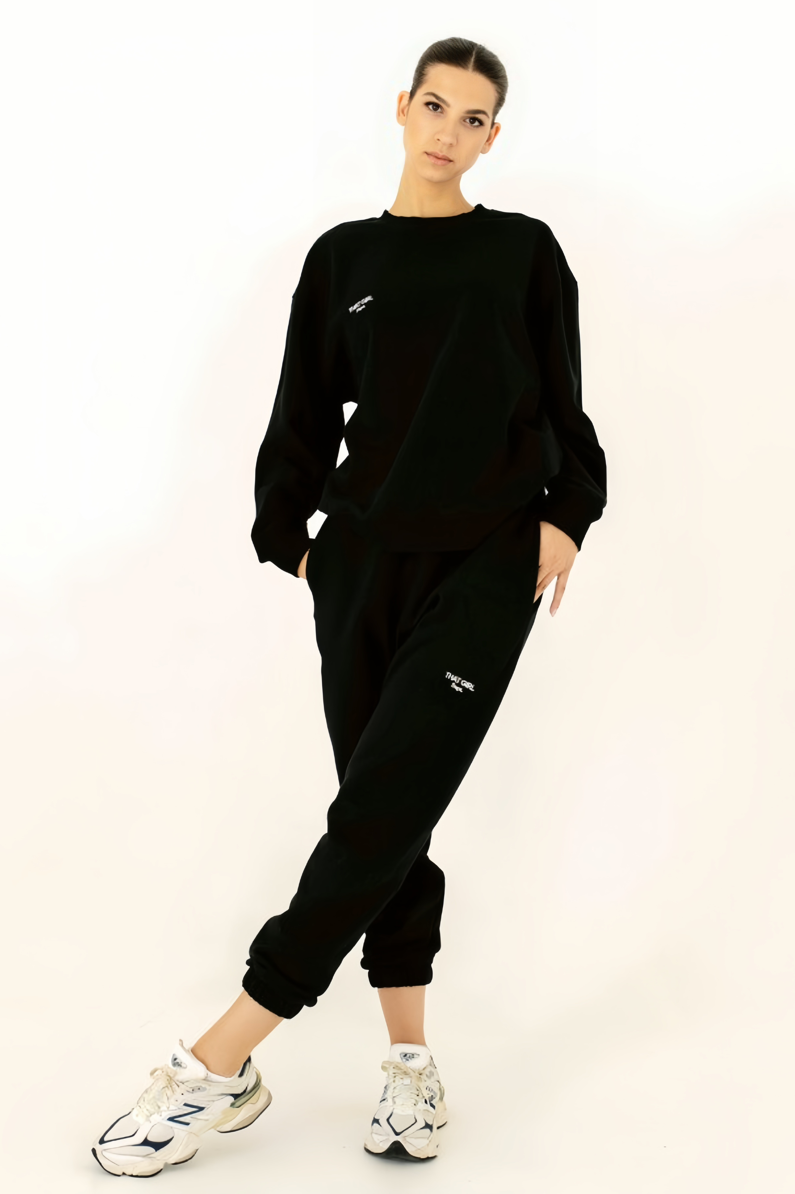 CREWNECK SET - Eclipse Black