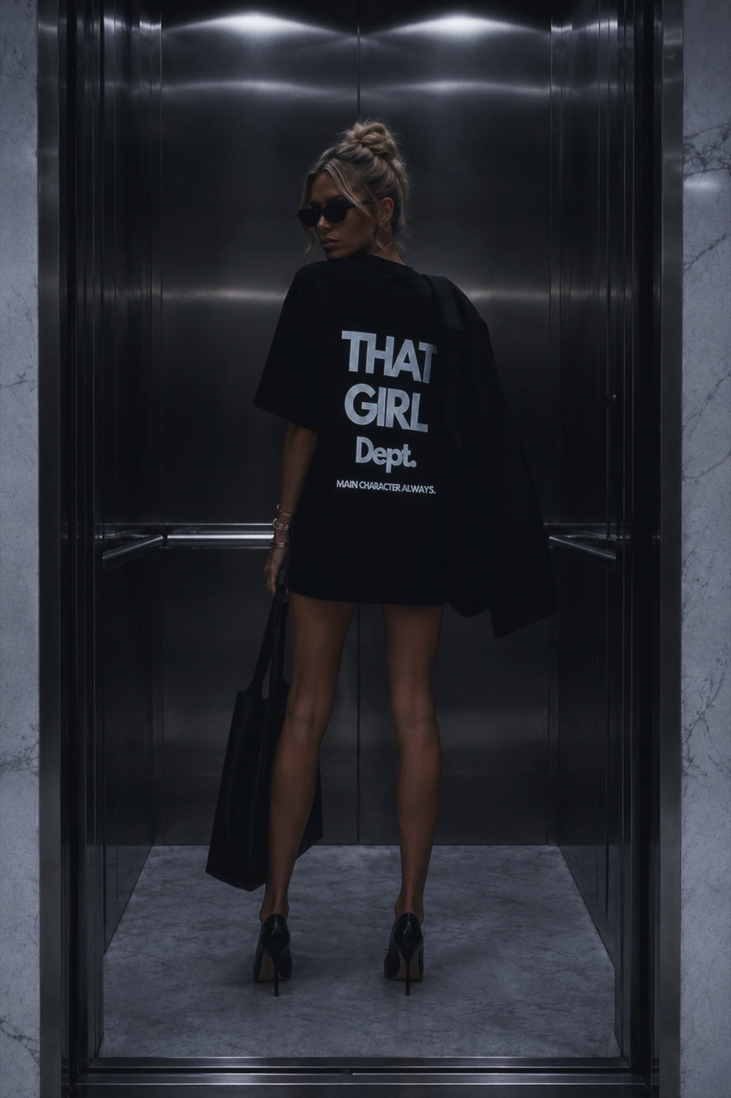 Oversized Tee | Main Character. Always.