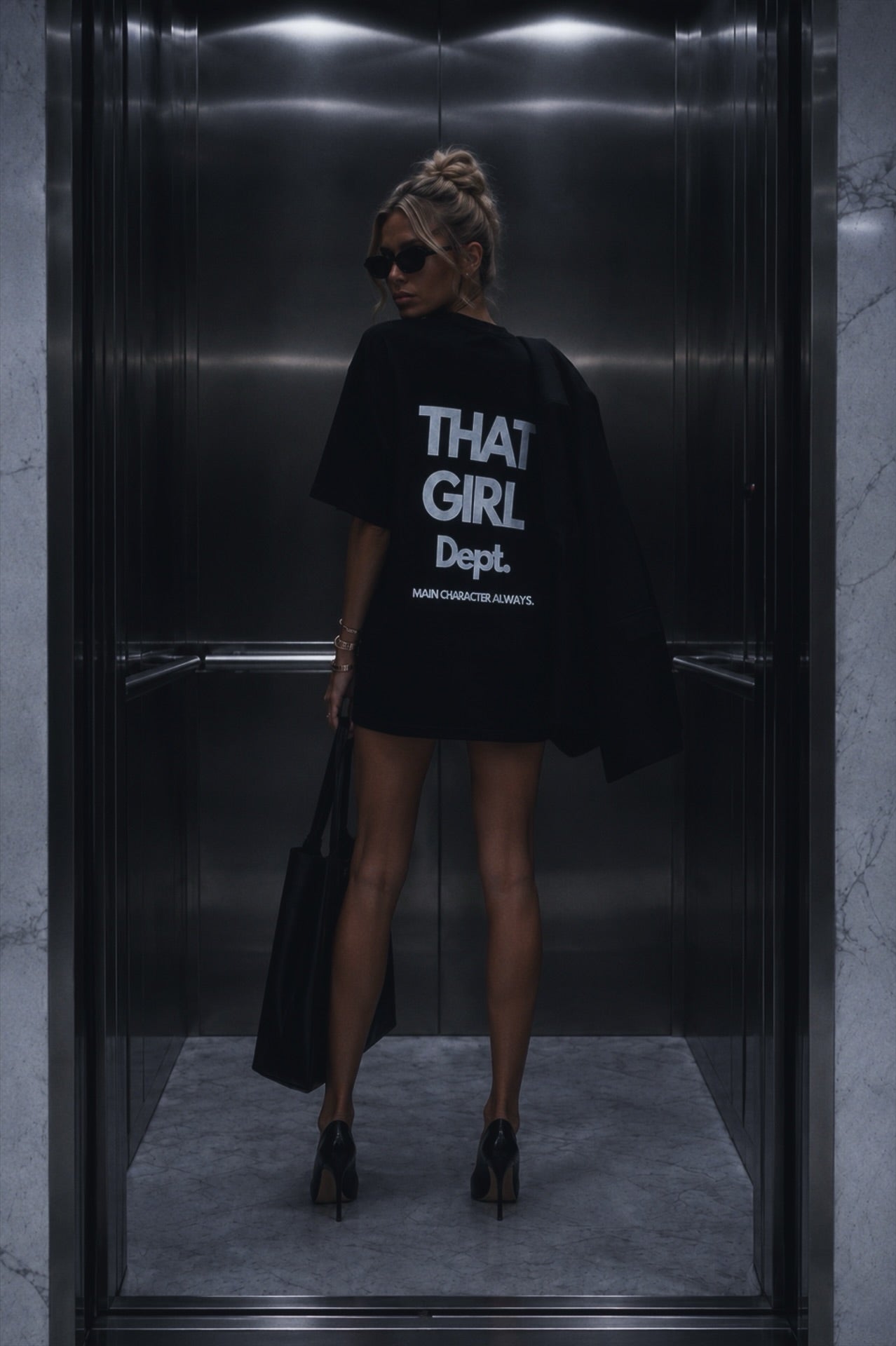 Oversized Tee | Main Character. Always.
