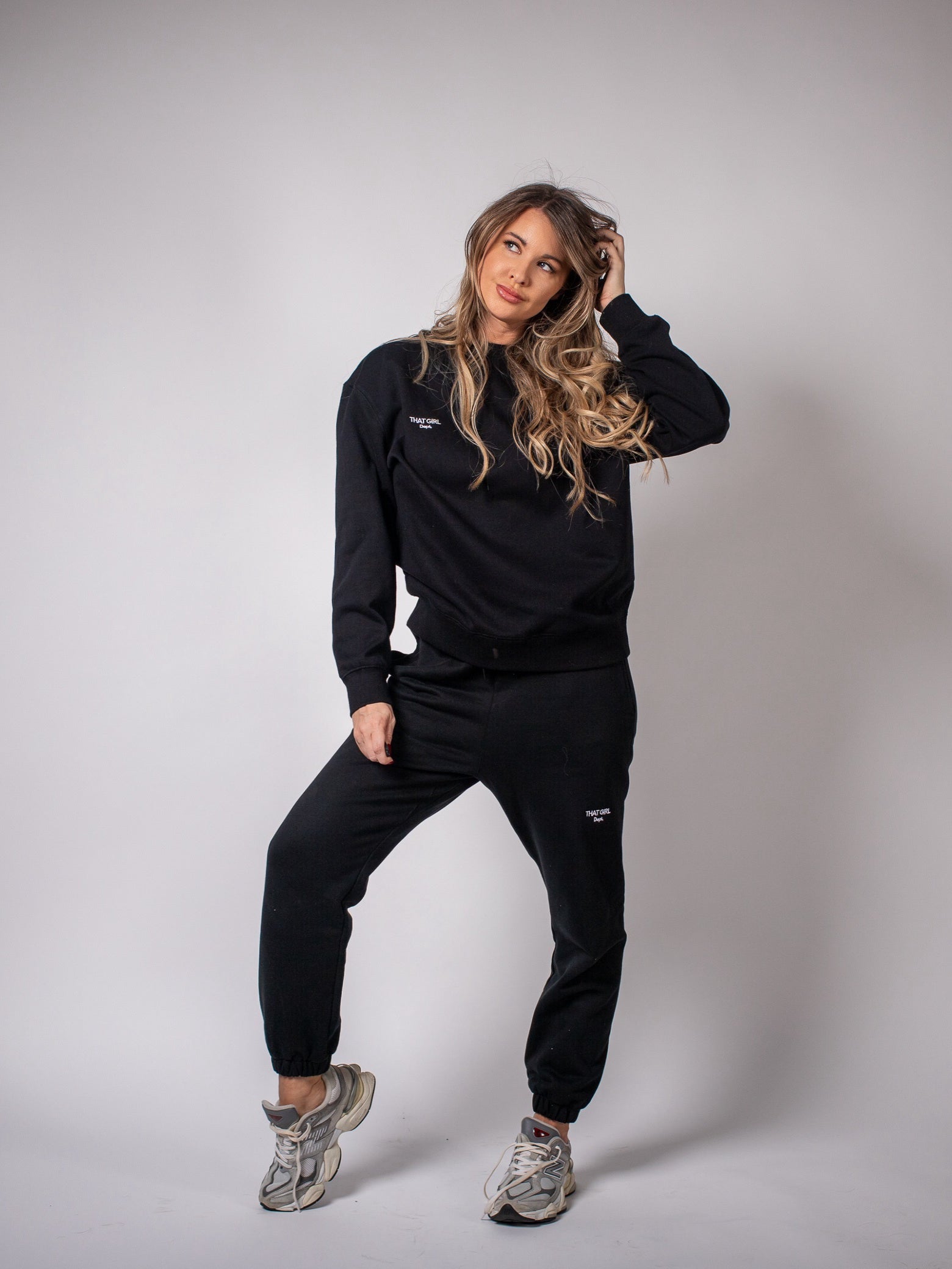 SWEATSHIRT SET - Eclipse Black