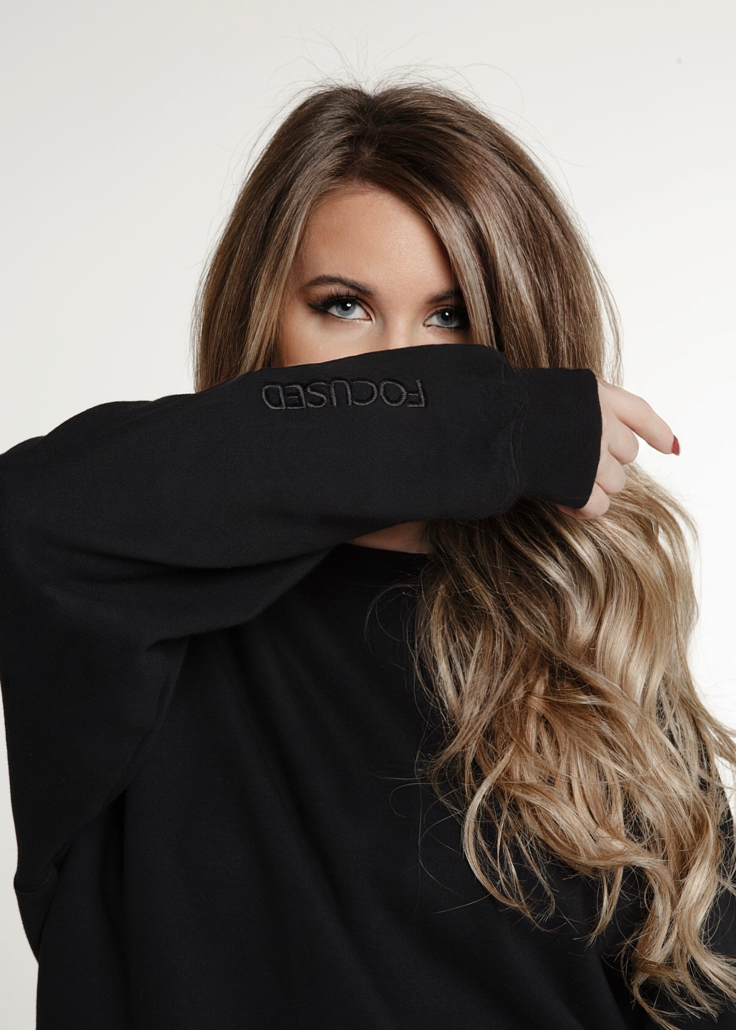 Eclipse Black Sweatshirt -  Drop 0.2 (Focused.)