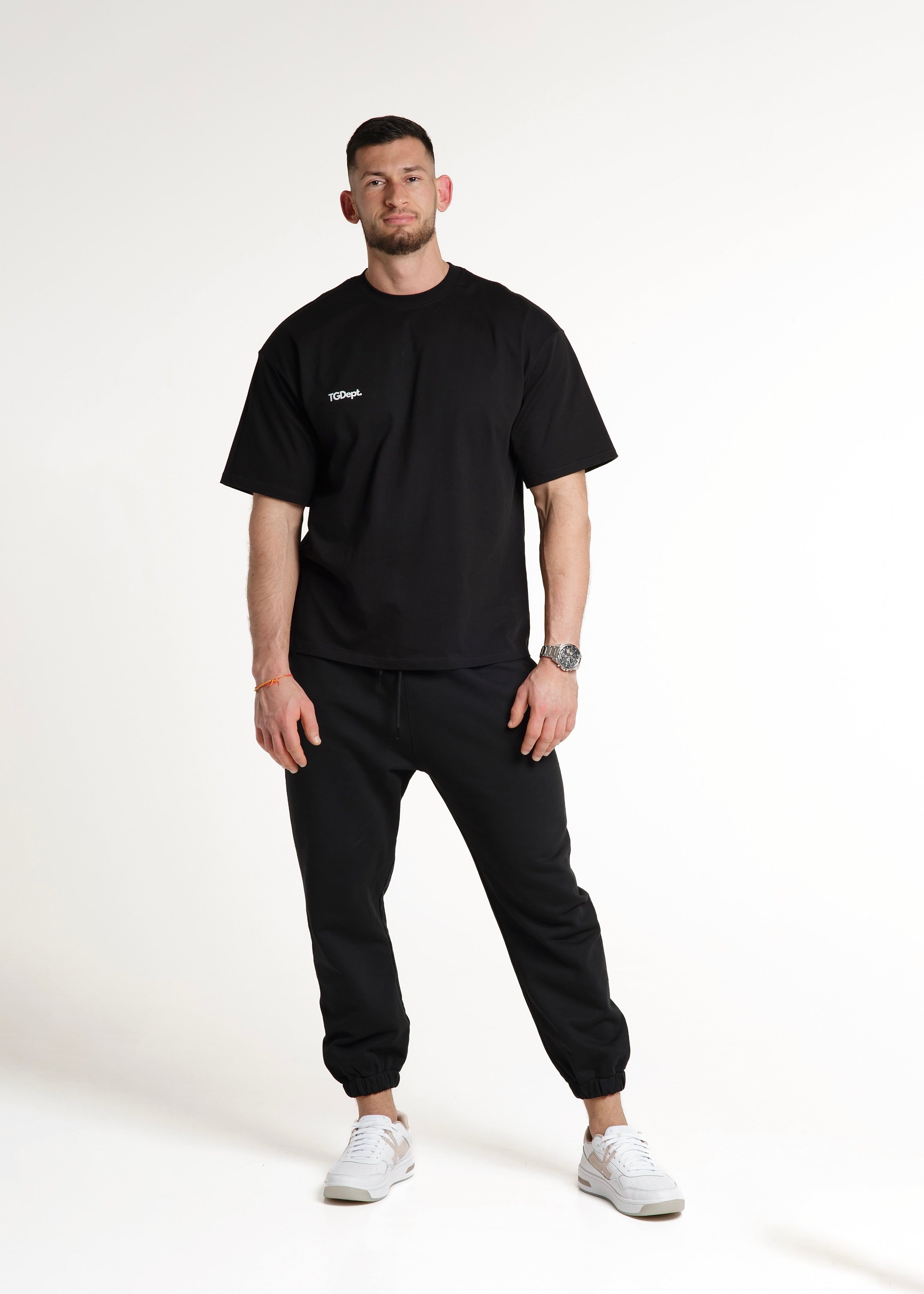 Eclipse Black Tee - Drop 0.2 (Focused. Disciplined. Unstoppable.)