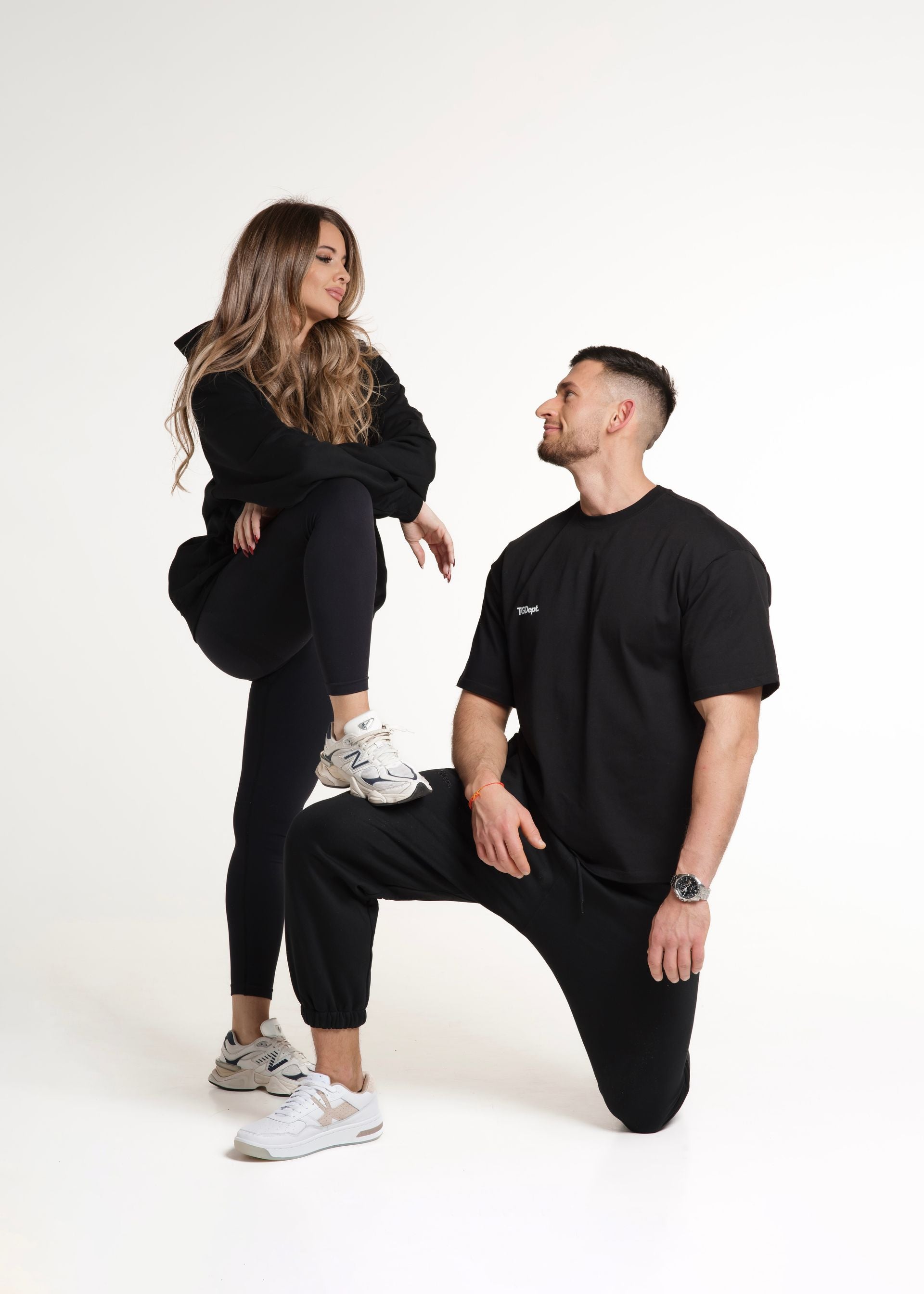 His & Hers Duo - Hoodie Set - Eclipse Black Edition