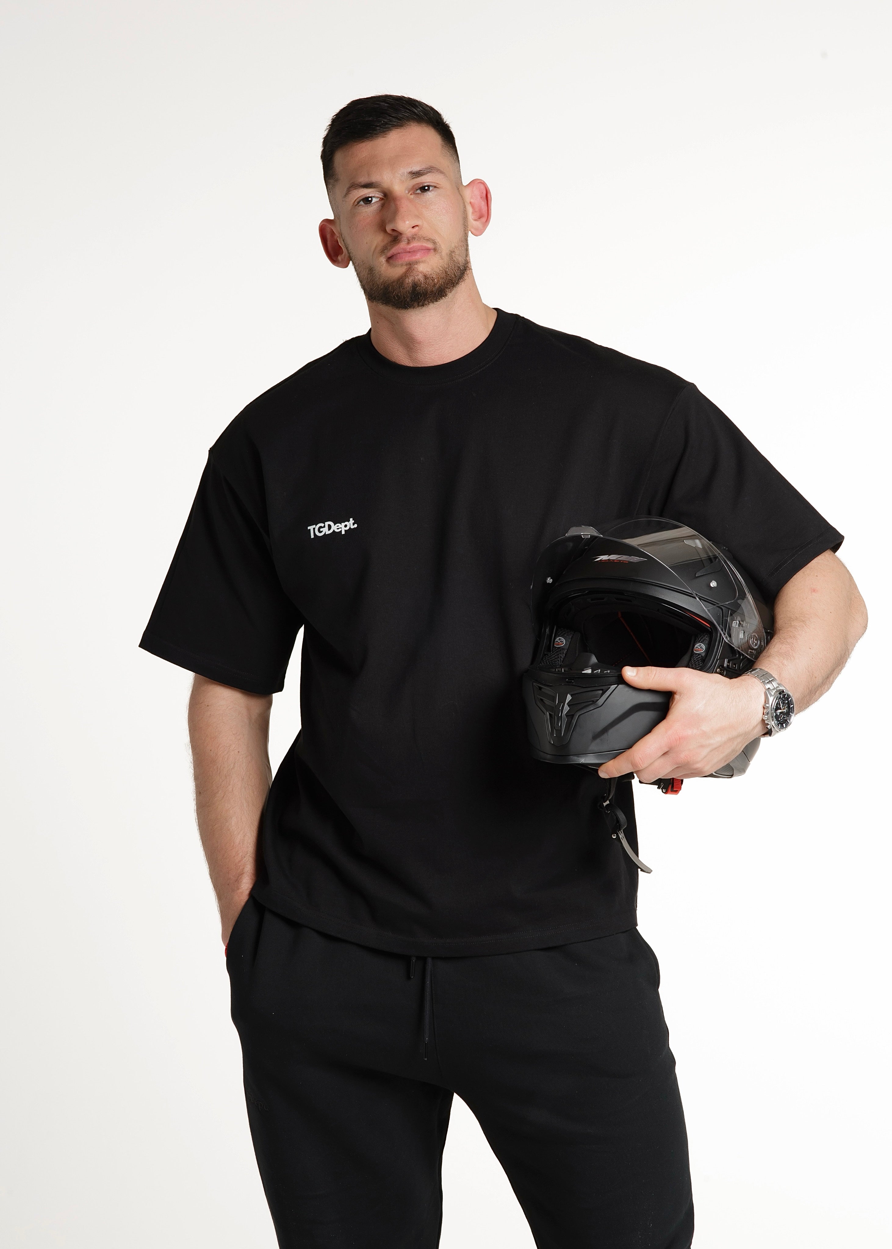 Eclipse Black Tee - Drop 0.2 (Focused. Disciplined. Unstoppable.)