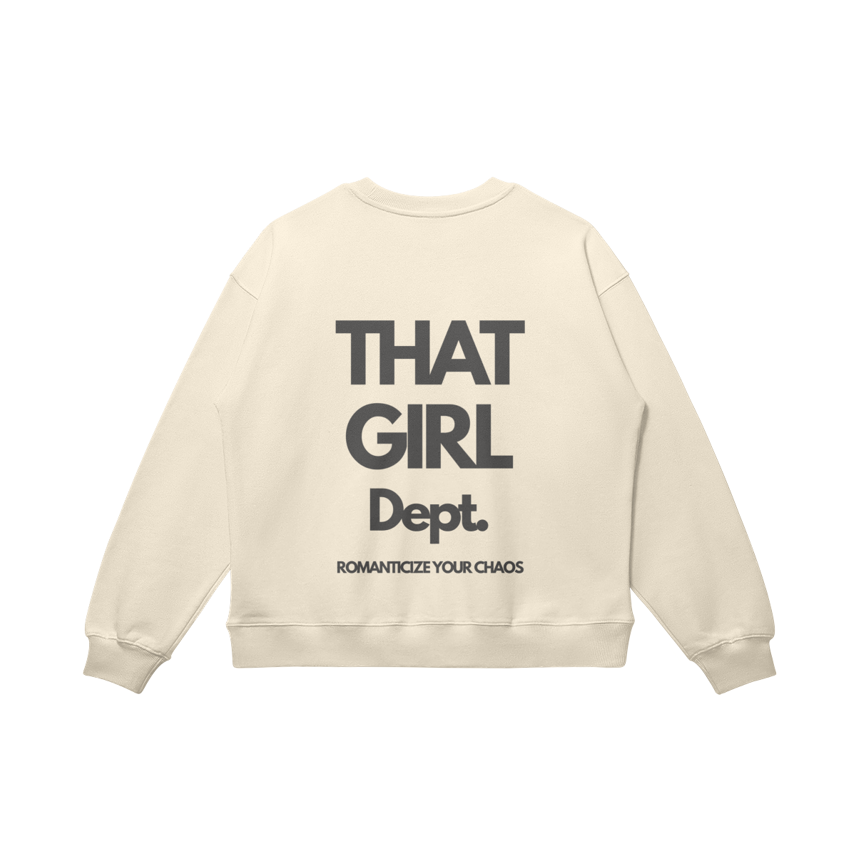 Romanticize Your Chaos  | Oversized Crewneck