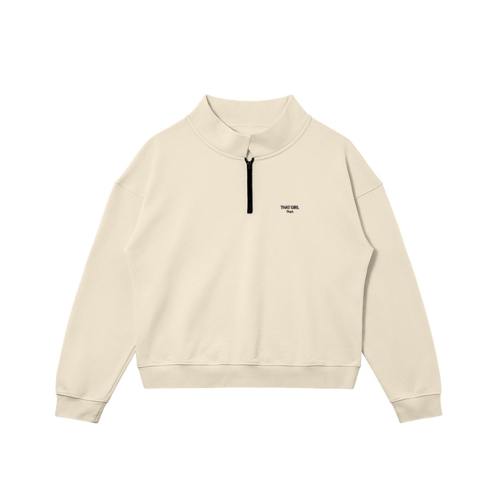 HALF ZIP & SHORTS SET | THAT GIRL DEPT.