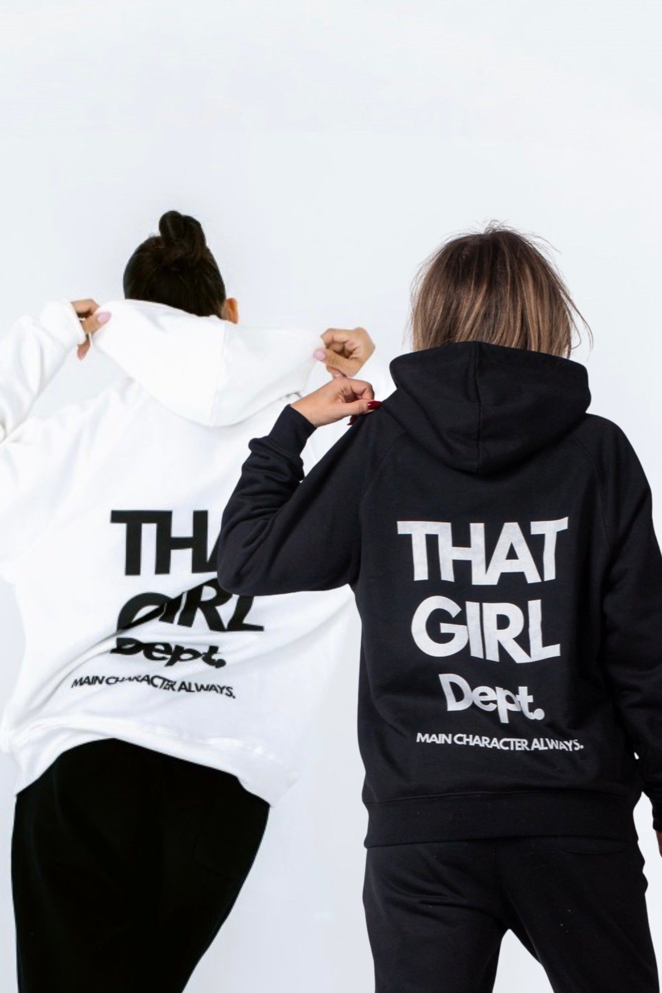 Besties Duo -  Hoodie - Main Character