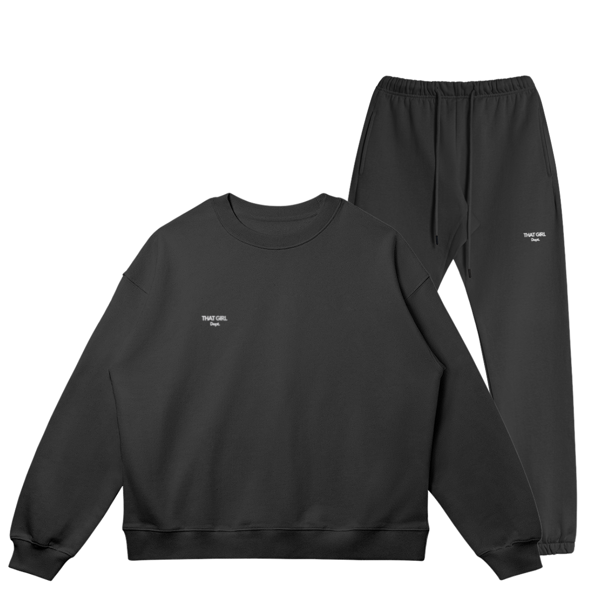 CREWNECK SET - Eclipse Black