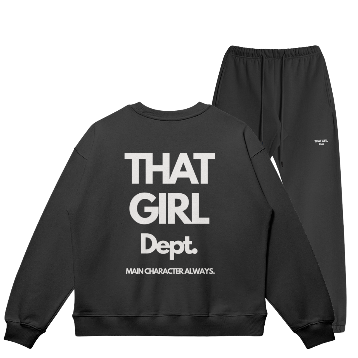 CREWNECK SET - Eclipse Black