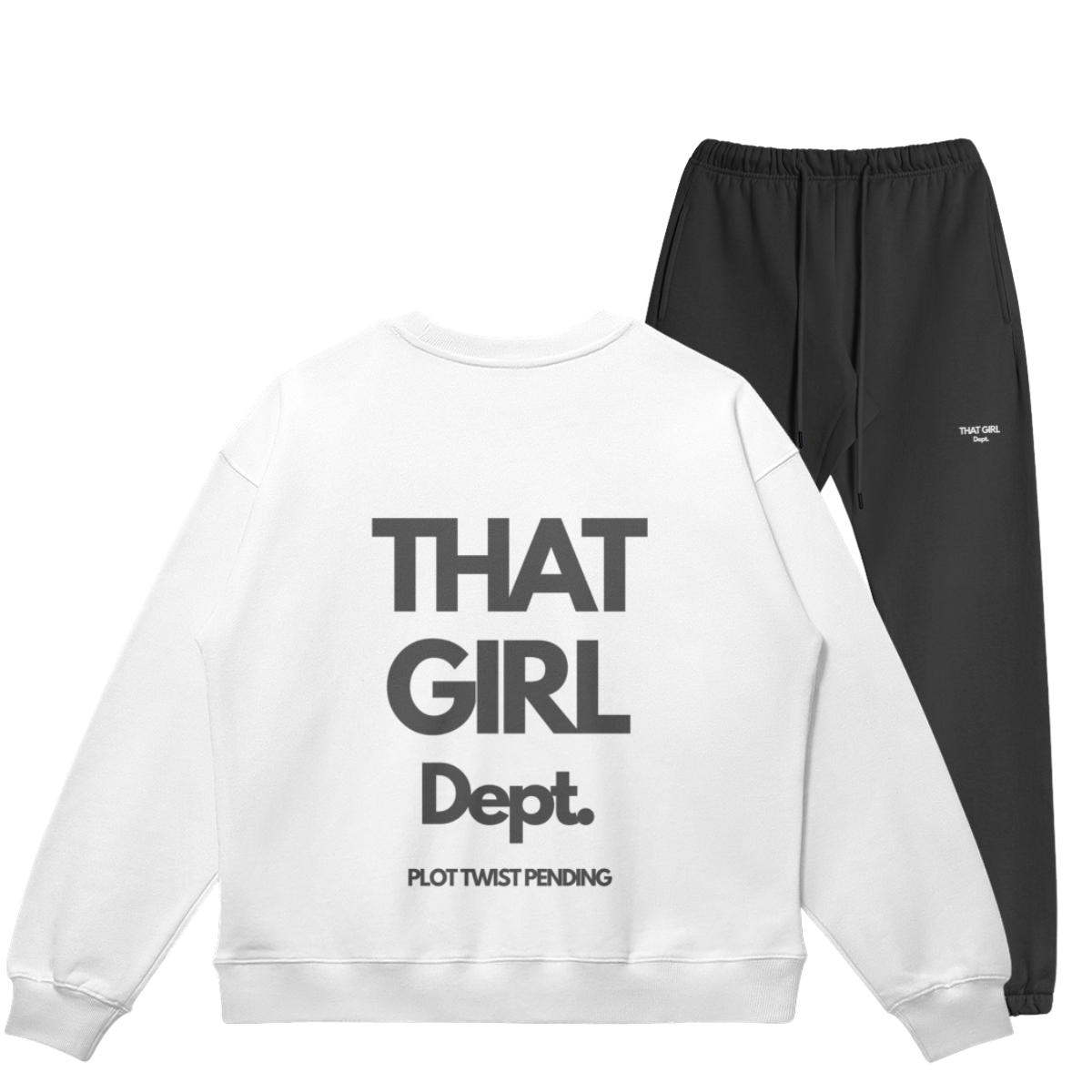 CREWNECK SET - SNOWDUST ECLIPSE