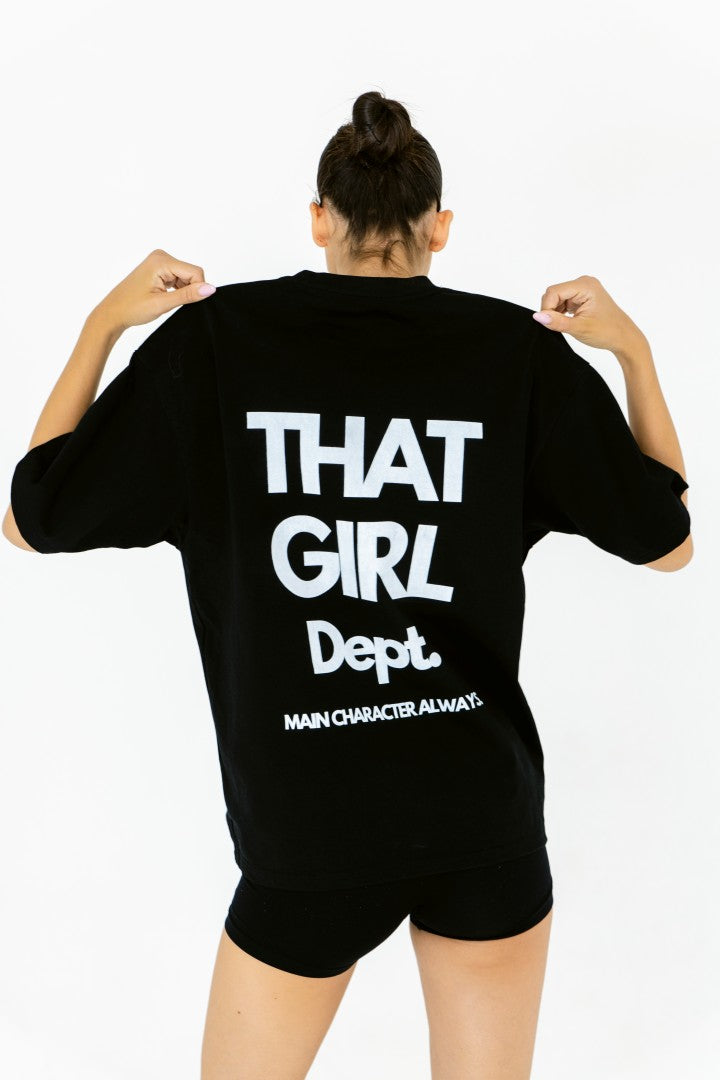 Main Character. Always. | Oversized Tee