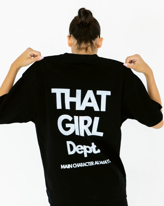Main Character. Always. | Oversized Tee