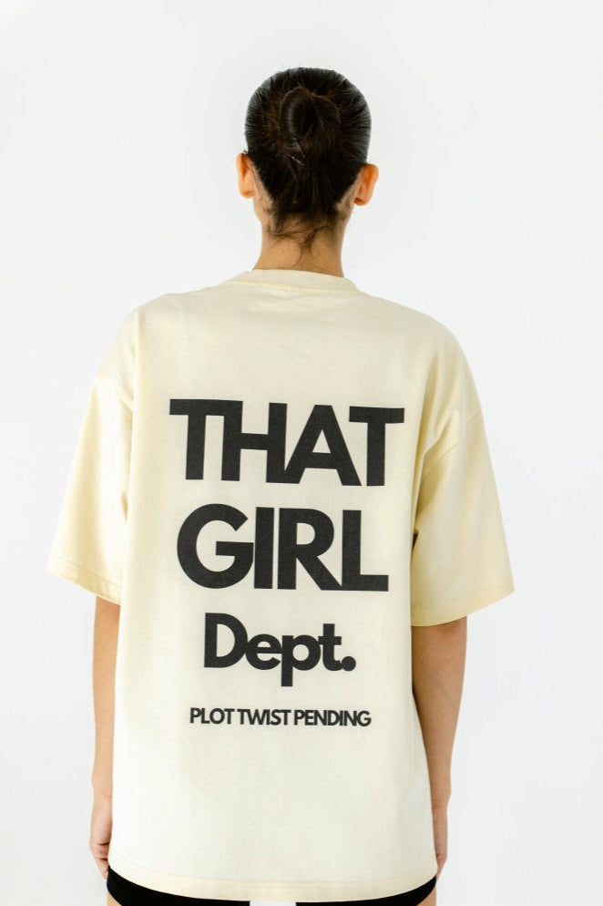 Plot Twist Pending | Oversized Tee