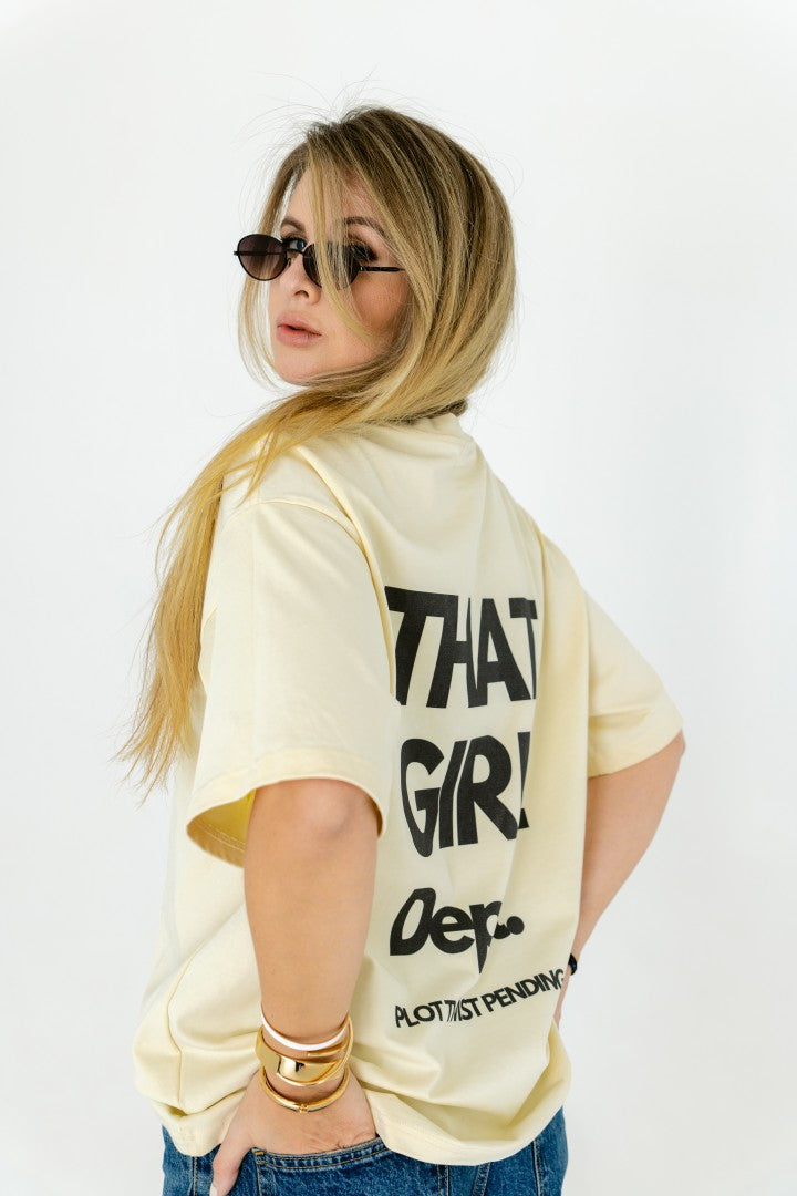 Plot Twist Pending | Oversized Tee